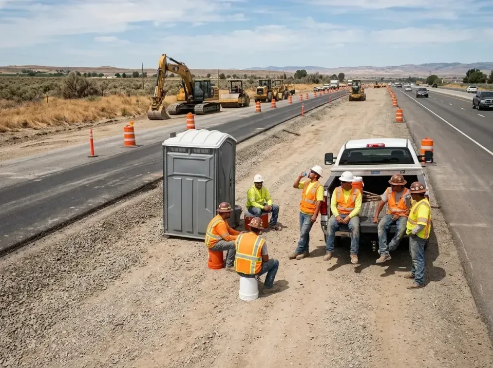 highway-road-construction-crew-007 — frequently asked questions, Porta Potty and Restroom Rentals in Cambrian Park, CA